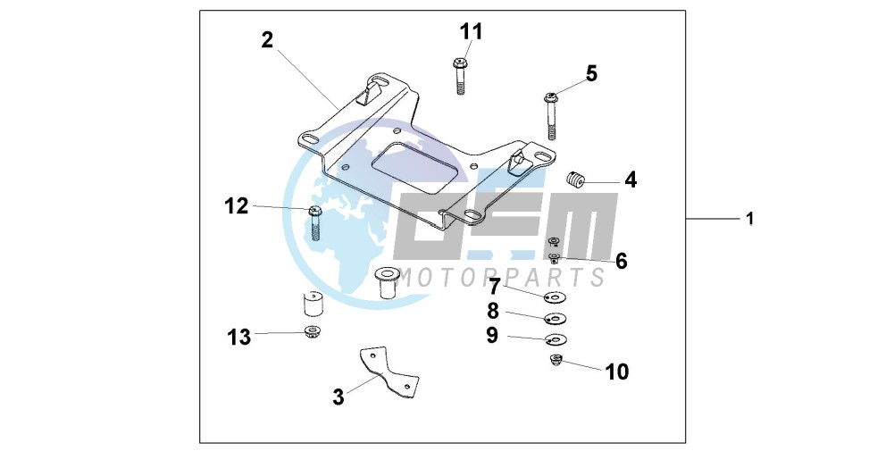 REAR CARRIER BASE