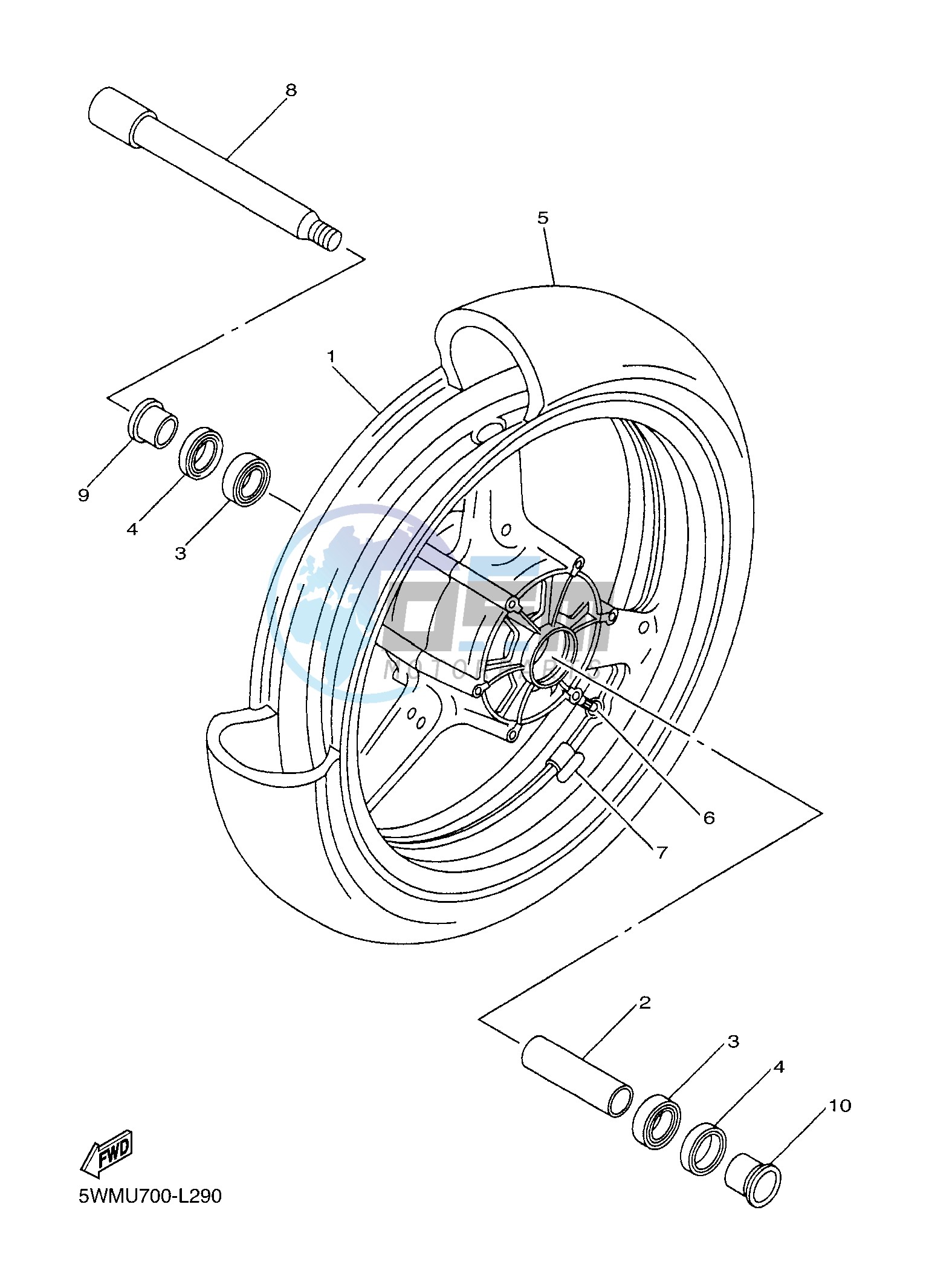 FRONT WHEEL