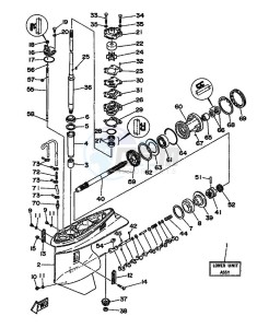 50GEO drawing LOWER-CASING-x-DRIVE-1