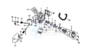 MIO 100 drawing CYLINDER HEAD CPL