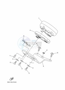 XSR900 MTM850 (BAE1) drawing METER