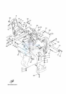 FL115AETX drawing FRONT-FAIRING-BRACKET