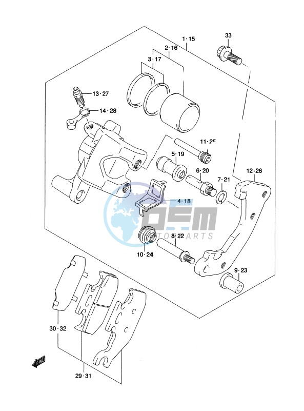 FRONT CALIPER