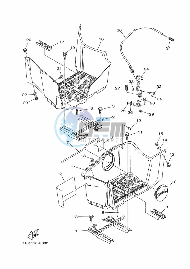 STAND & FOOTREST