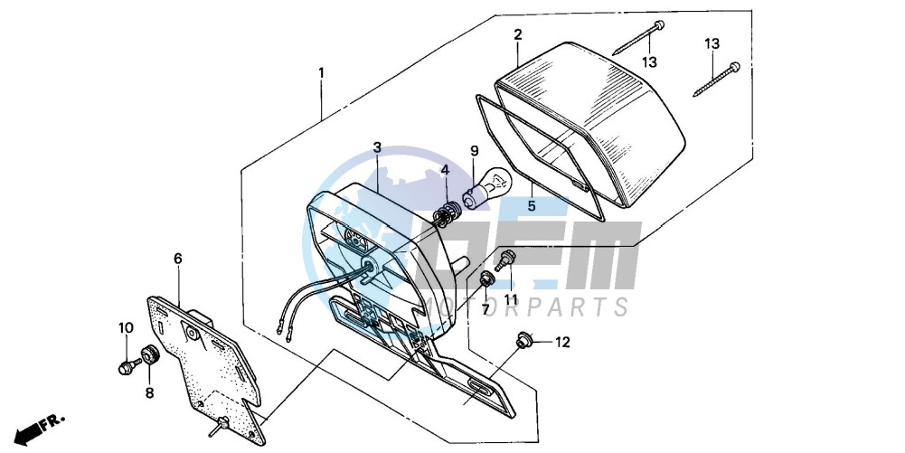 TAILLIGHT (C50SP/C50ST)