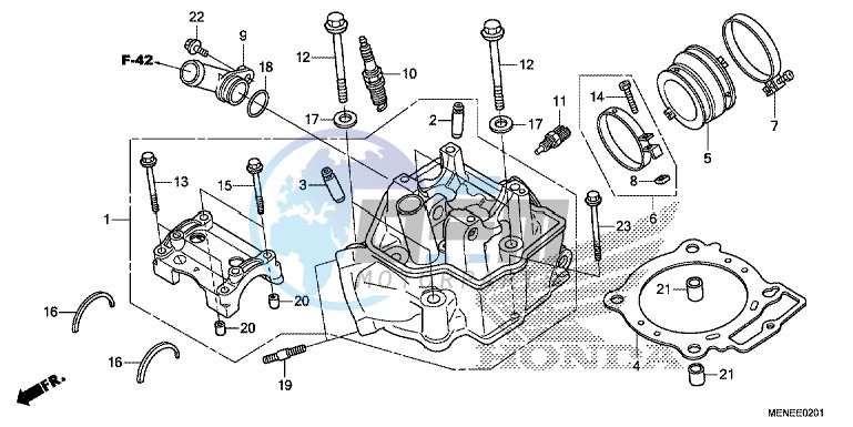 CYLINDER HEAD (F/G)