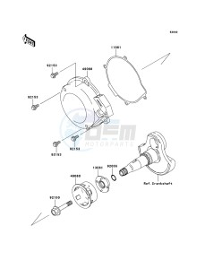 KVF360 KVF360B9F EU drawing Recoil Starter