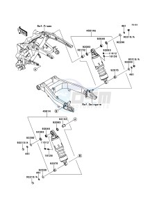 VN1700_CLASSIC_ABS VN1700FCF GB XX (EU ME A(FRICA) drawing Suspension/Shock Absorber