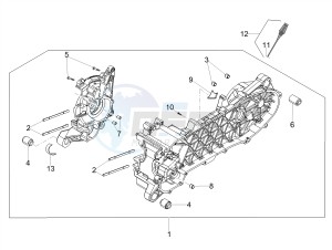 SCARABEO 50 2T CARBURATORE E4 CLASSIC (EMEA) drawing Crankcases I