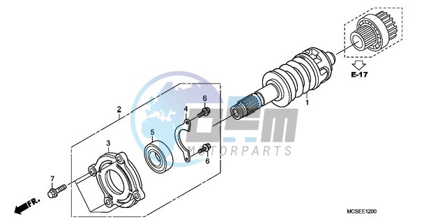 PRIMARY SHAFT