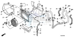 PES125R9 Europe Direct - (ED / STC 2ED) drawing RADIATOR