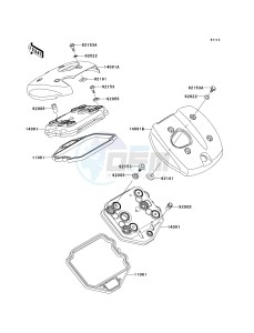 VN 900 B [VULCAN 900 CLASSIC] (6F-9F) B9F drawing CYLINDER HEAD COVER