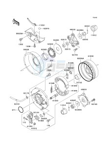 KVF 300 A [PRAIRIE 300 4X4] (A1-A4) [PRAIRIE 300 4X4] drawing REAR HUB