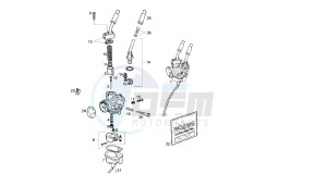 SENDA SM DRD RACING - 50 CC 2T EURO2 drawing CARBURETOR