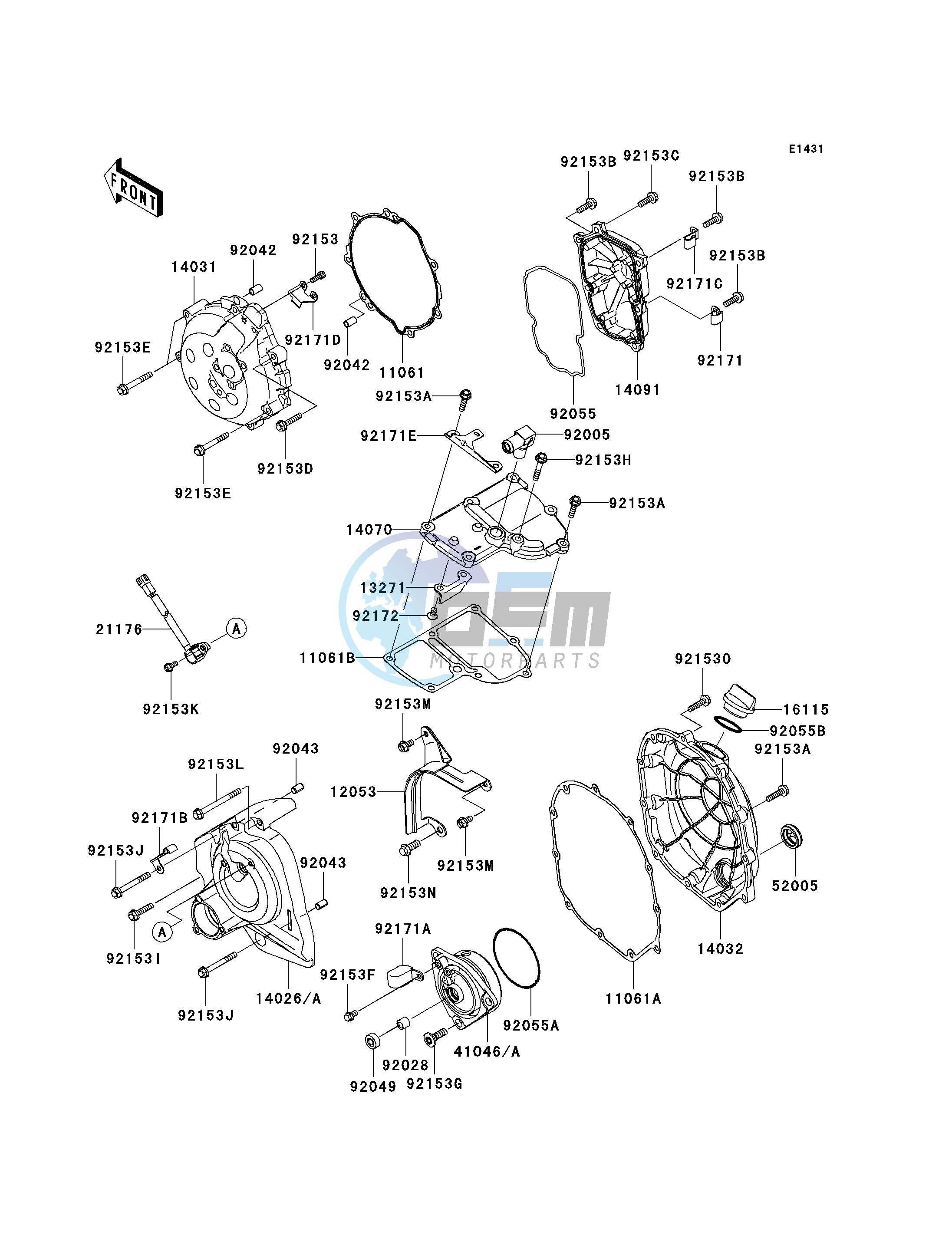 ENGINE COVER-- S- -