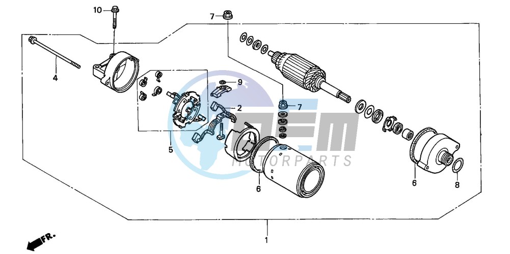 STARTING MOTOR