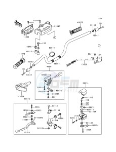 KLF 400 B [BAYOU 400 4X4] (B4-B6) [BAYOU 400 4X4] drawing HANDLEBAR