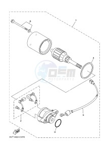 TT-R110E (B51A B51B B51C B51C) drawing STARTING MOTOR