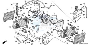 VFR800A9 ED / ABS MME TWO drawing RADIATOR