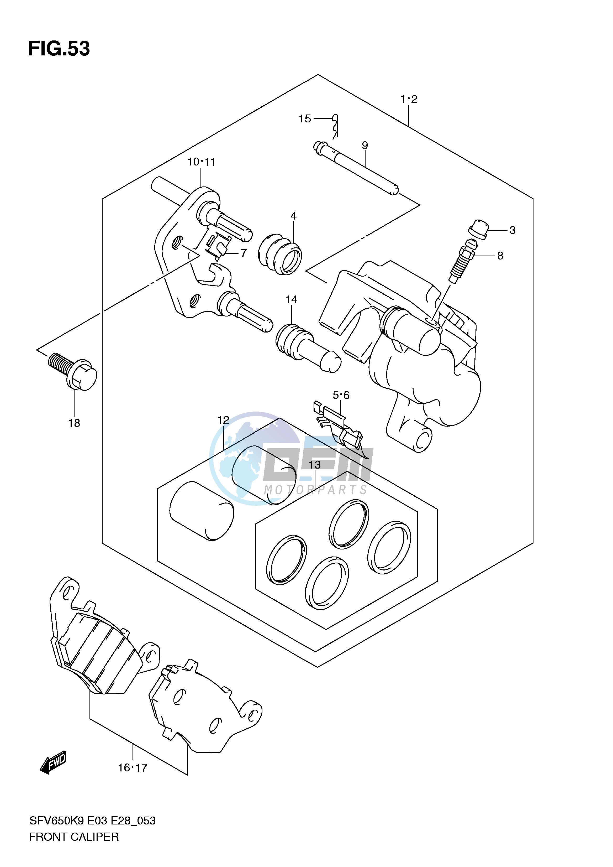 FRONT CALIPER