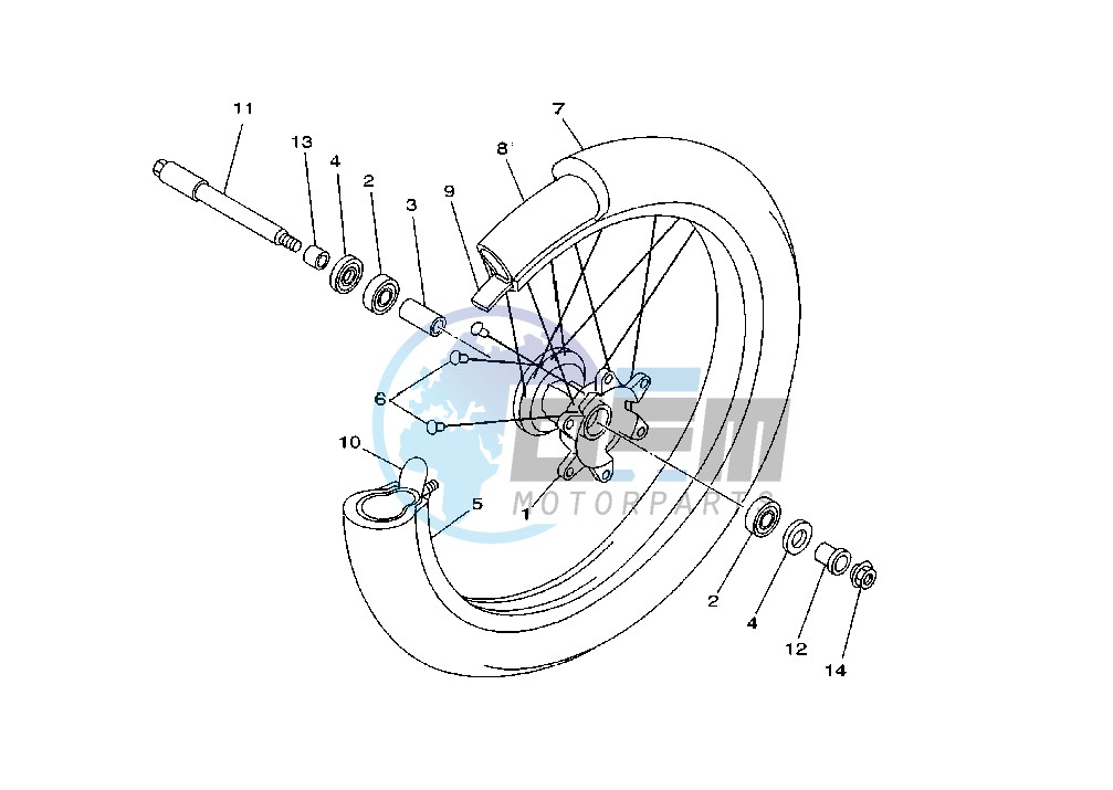 FRONT WHEEL