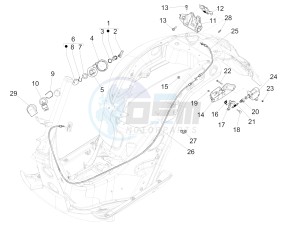 GTS 300 ie ABS Super (APAC) drawing Locks