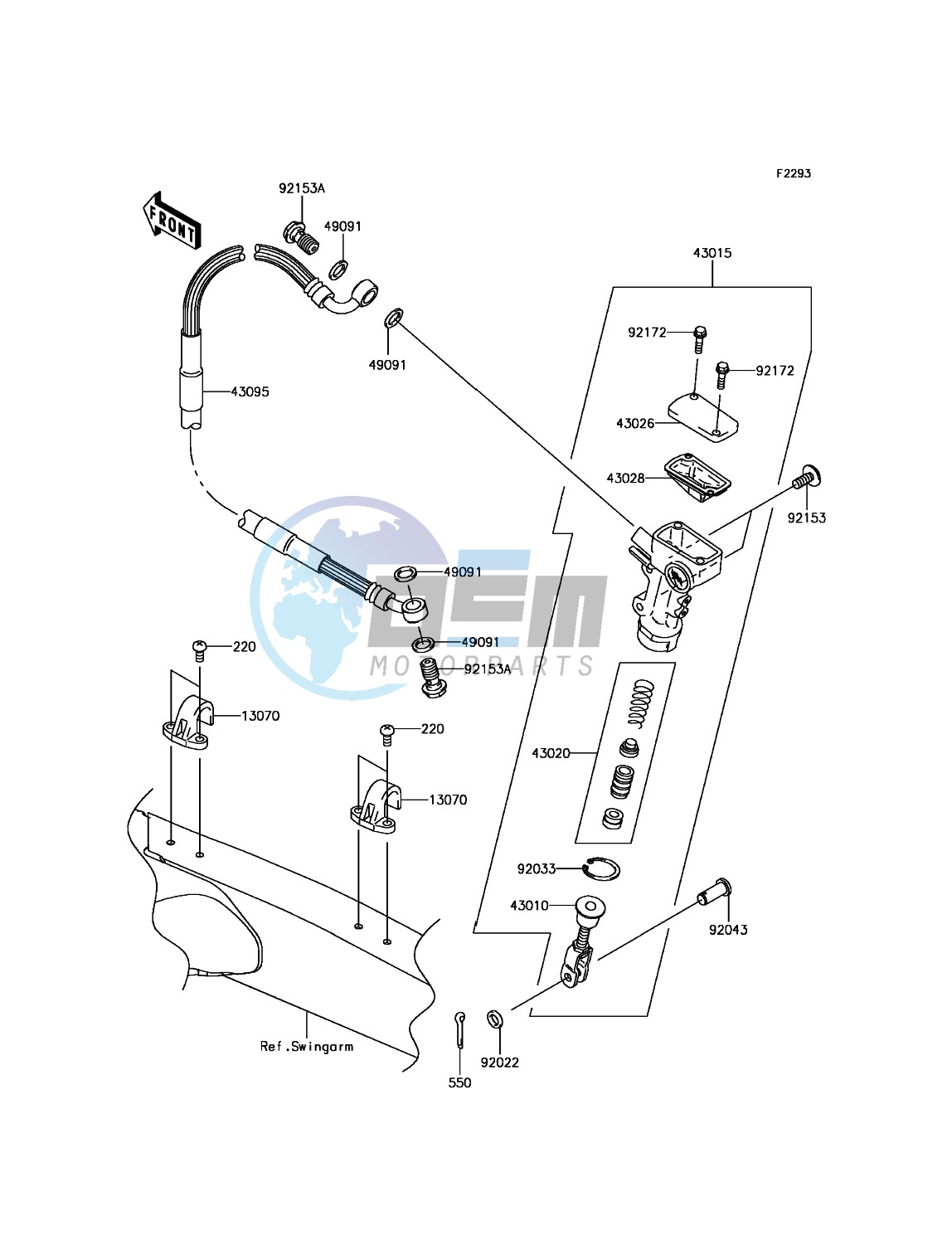 Rear Master Cylinder