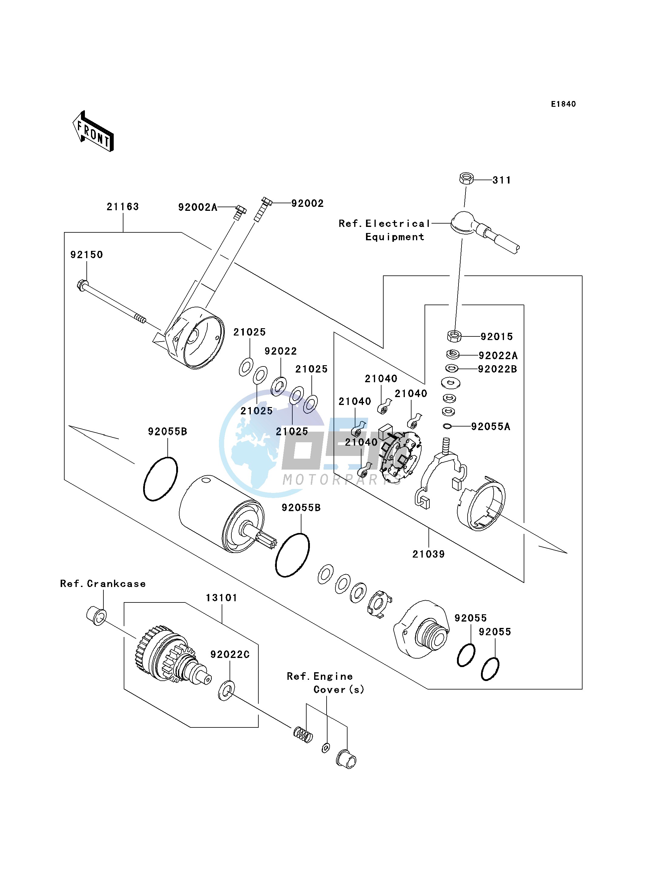 STARTER MOTOR