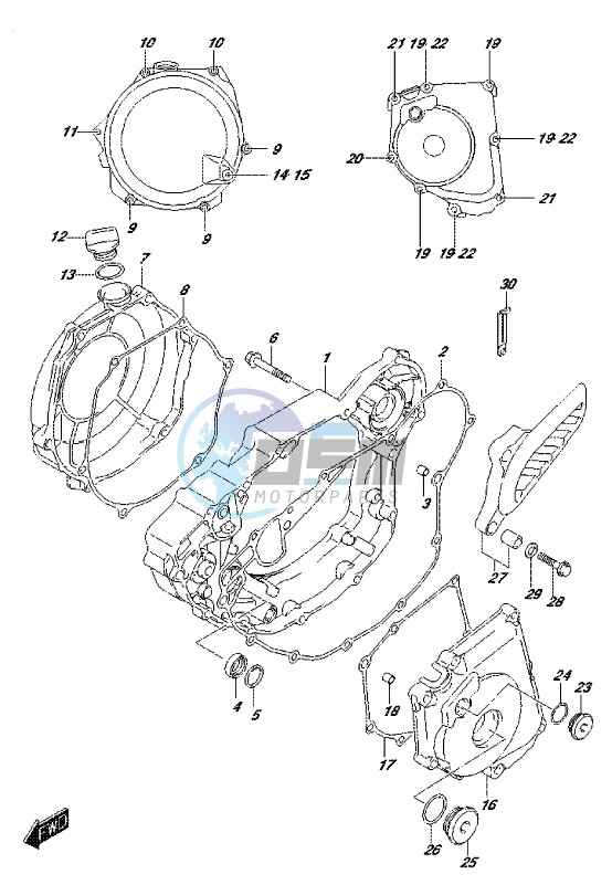 CRANKCASE COVER