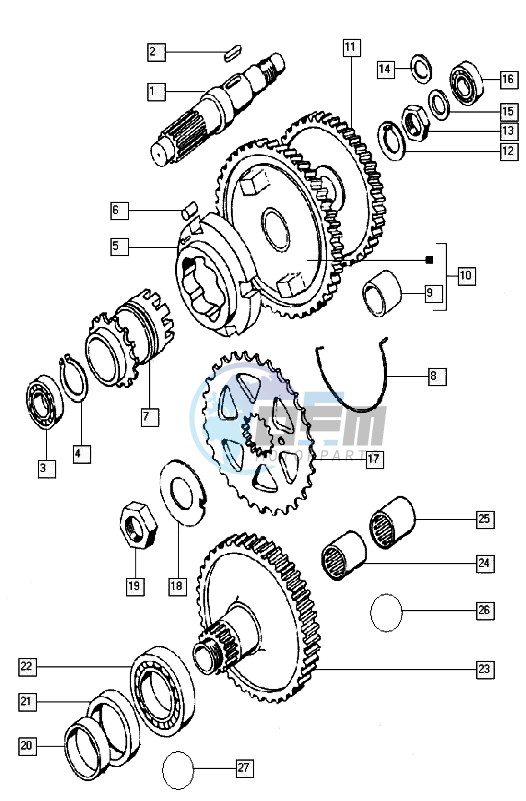 Countershaft