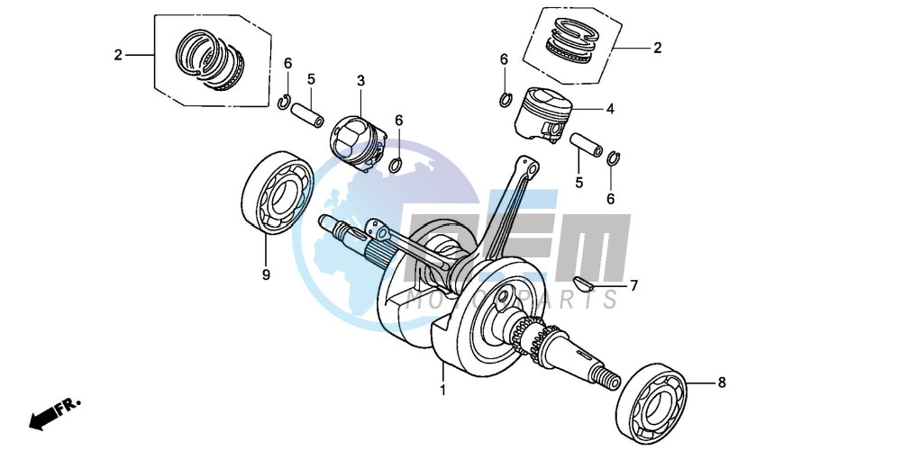 CRANKSHAFT/PISTON