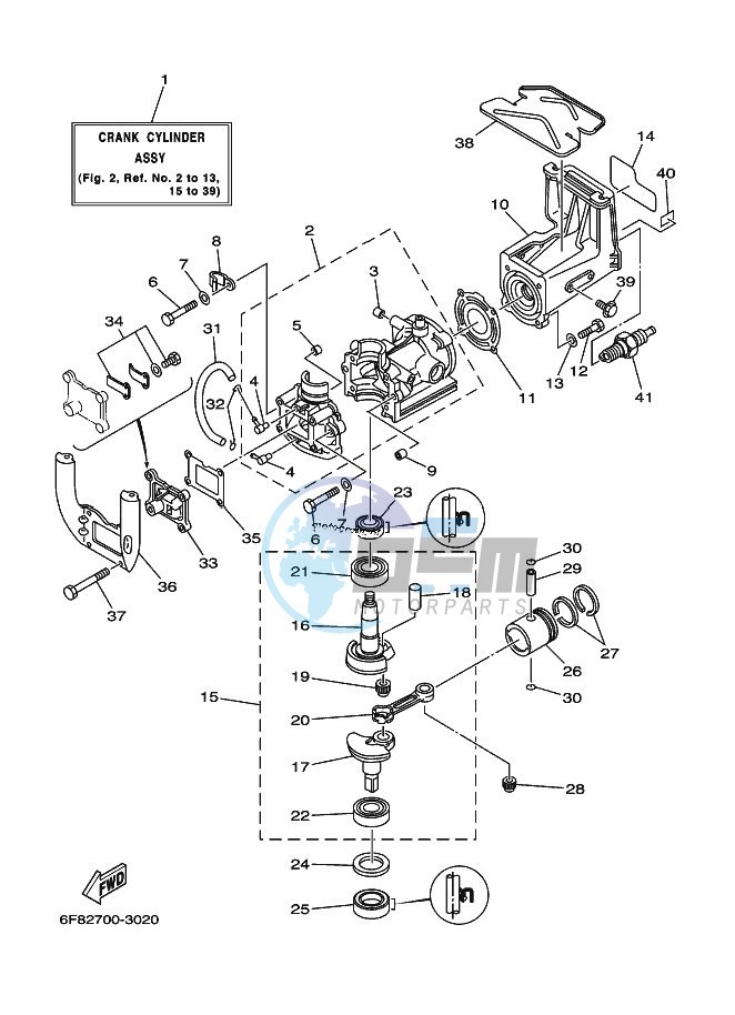 CYLINDER--CRANKCASE