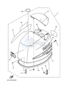 FT50GETL drawing TOP-COWLING