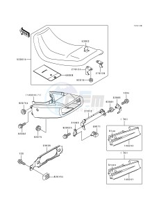 EX 500 A [EX500] (A4-A7) [EX500] drawing SEAT -- EX500-A7- -