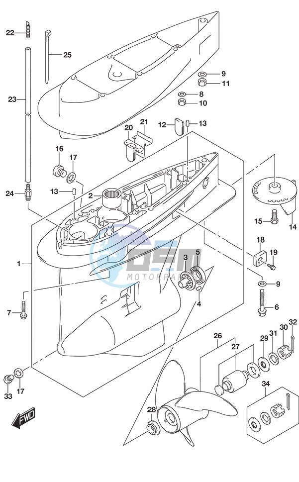 Gear Case (C/R)