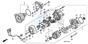 ST1300AC Pan Europoean -ST1300 CH drawing GENERATOR