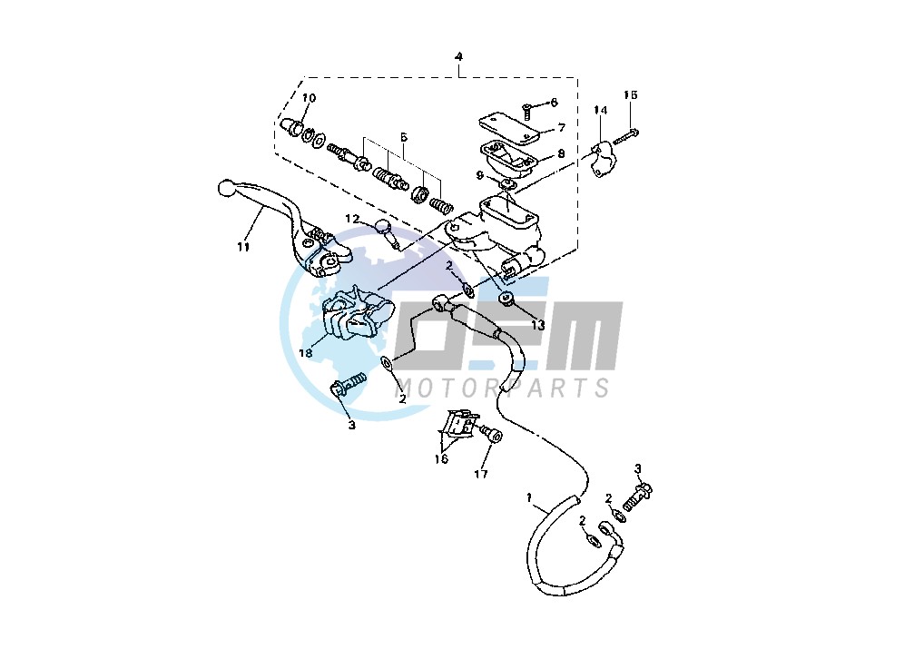 FRONT MASTER CYLINDER