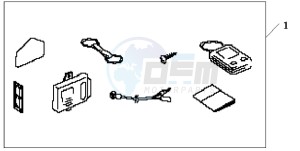 NES125 drawing SECURITY SYSTEM