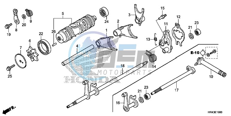 GEARSHIFT FORK