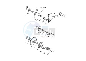 XC K CYGNUS R 125 drawing STARTER