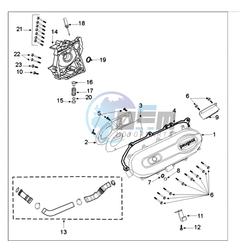 CRANKCASE COVER