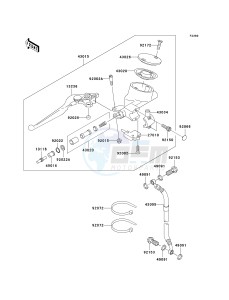 VN 1500 B [VULCAN 88 SE] (B1-B3) N7F drawing CLUTCH MASTER CYLINDER