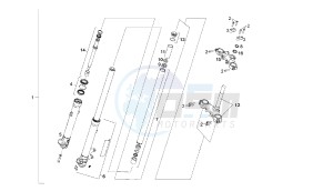 SENDA R - 125 CC VTHSC1B1A 4T EU2 drawing FRONT FORK