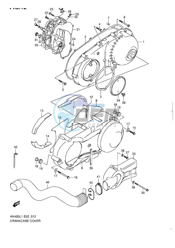 CRANKCASE COVER