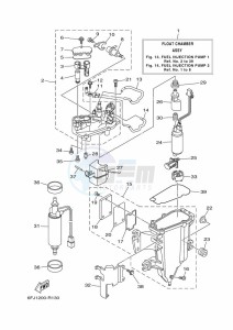 FL250HETU drawing FUEL-PUMP-1