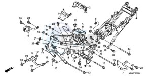 NT700VAA UK - (E / ABS MKH) drawing FRAME BODY