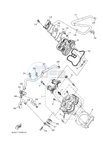 YFM700FWBD YFM70KPXJ KODIAK 700 EPS (B32G) drawing CYLINDER HEAD