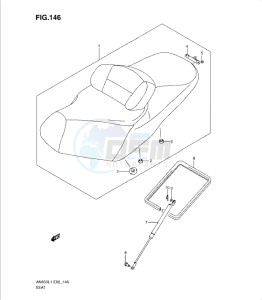 AN650 drawing SEAT (AN650AL1 E19)