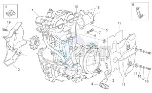 Pegaso 650 ie drawing Engine