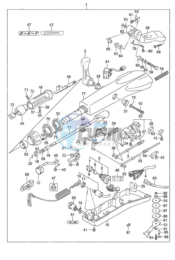 Opt: Tiller Handle